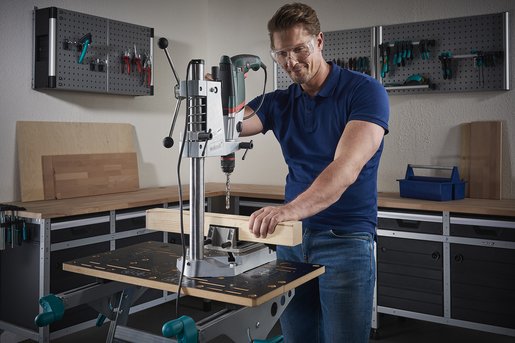 Soporte (Ce) Para Taladros 5027000 Wolfcraft