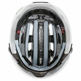 Casco De Ciclismo Uvex Finale Con Visera, Talla 56-61 Cm, Color Arena/Blanco Mate.