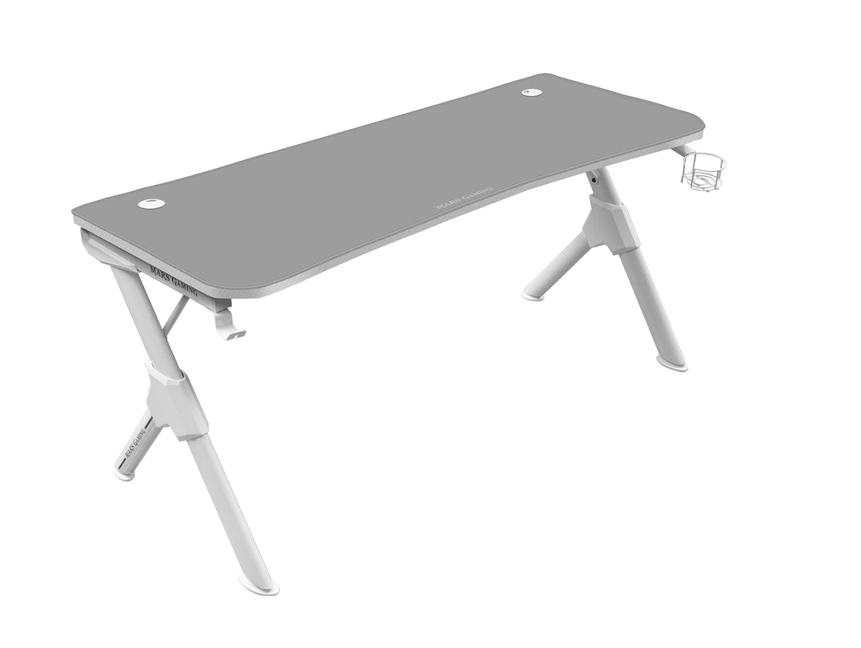 Mesa Gaming Mars Gaming Mgd140 140 X 60 X 75cm Blanca
