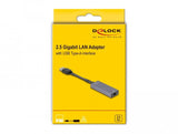 Delock 66247 Adaptador Usb Tipo-A A Lan Gigabit De 2,5 Pulgadas