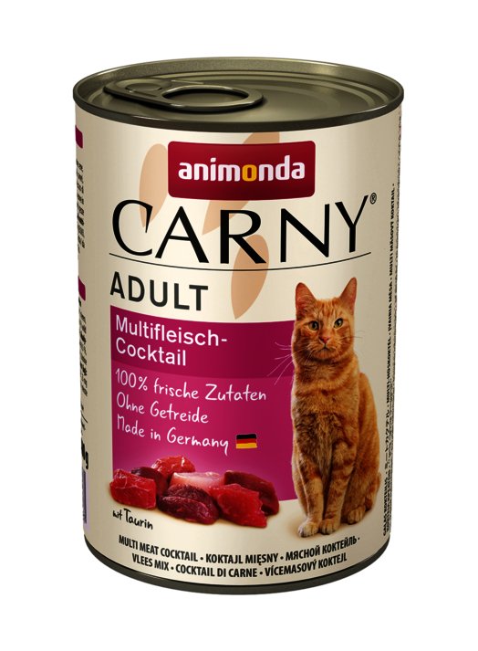 Animonda Carny Adult Sabor: Cóctel De Carnes Múltiples 200g