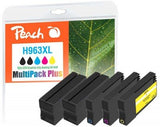 EAN 7640460548150 - Peach PI300-1032 cartucho de tinta 5 pieza(s) Compatible Alto rendimiento (XL) Negro, Cian, Rosa, Amarill imagen 1
