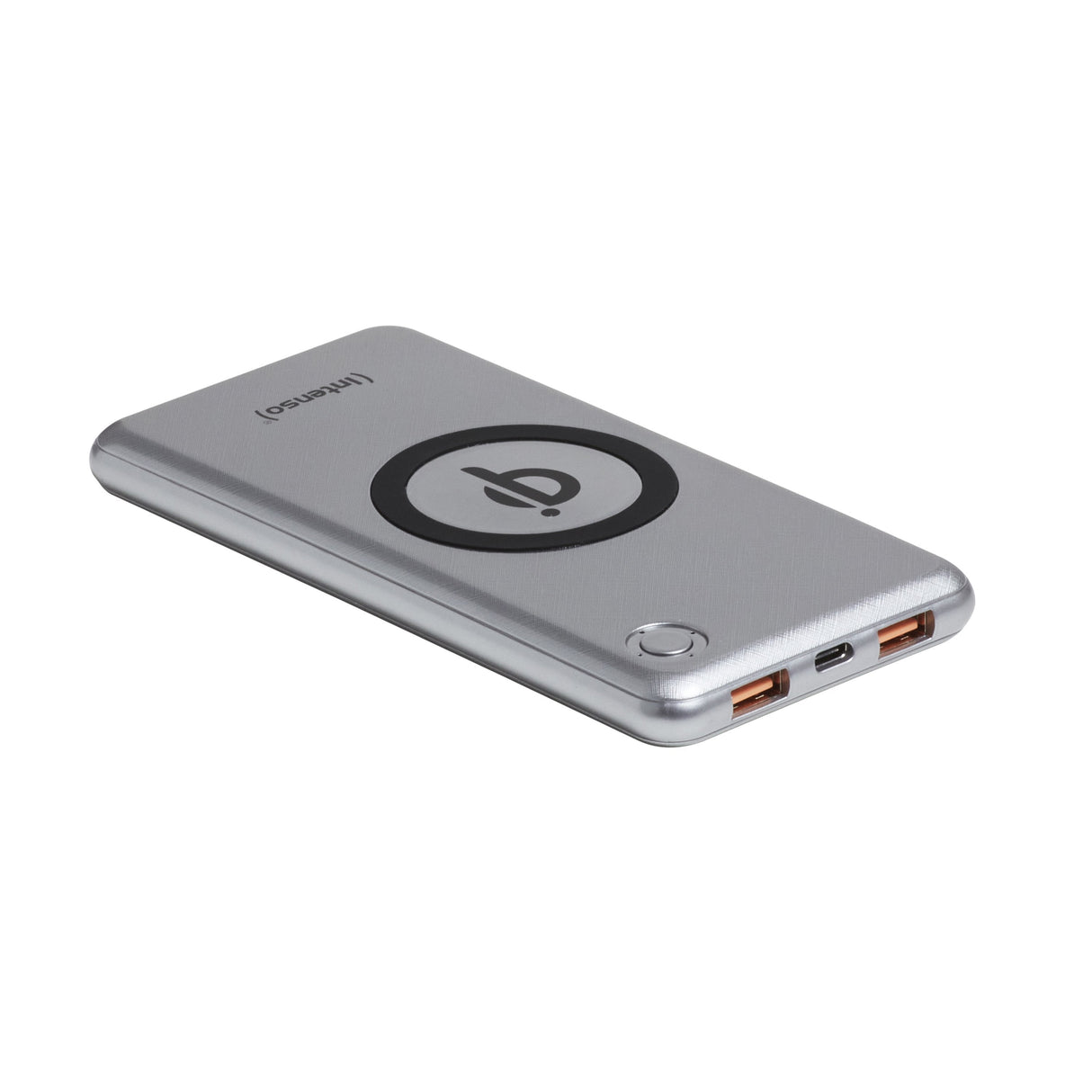 Intenso Powerbank Wpd10000 Plateado Incl. Cargador Inalámbrico