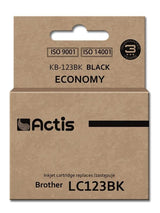 Tinta Actis Kb-123bk (Reemplazo De Brother Lc123bk / Lc121bk - Estándar - 15 Ml - Negro)