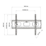 Art Ramt Ar-11 Lcd Ar-11 Lcd Negro Vertical Adjustment 42-70 100kg