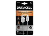 Duracell Duracell 1m Usb-A To Micro Usb Braided Para For Android Micro Usb Phones/Tablets Usb7013w