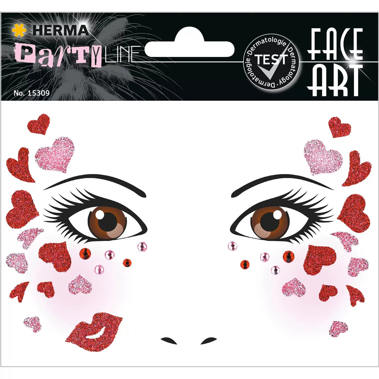 EAN 4008705153096 - HERMA 15309 etiqueta decorativa engomada Rosa, Rojo 1 pieza(s) imagen 1