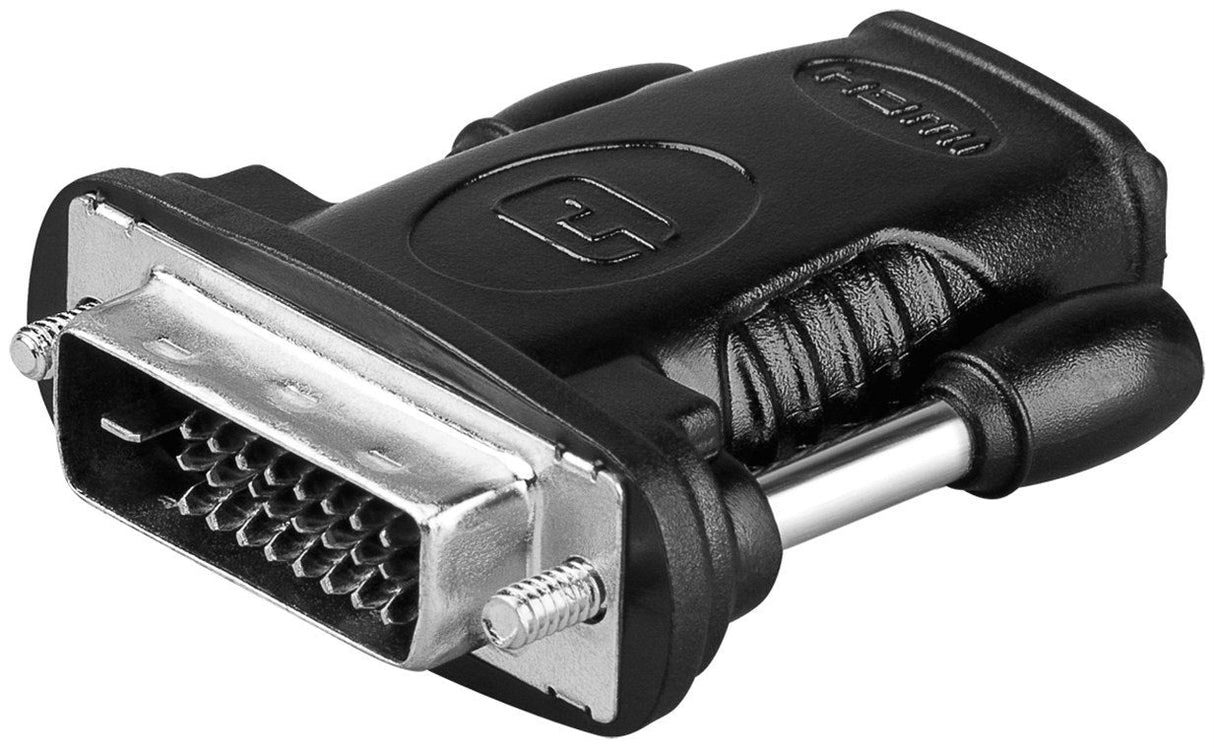 Goobay Adaptador Hdmi 19pin  Dvi-D 24+1pin Negro