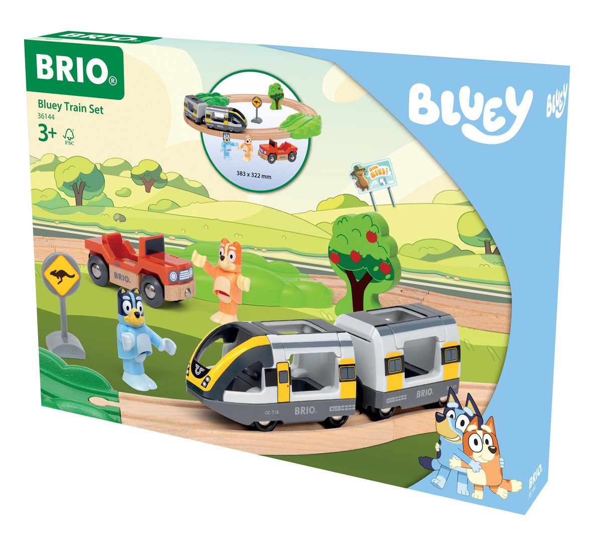 Ravensburger World - Bluey Zugset 63614400
