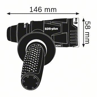 Bosch Accesorio De Martillo Perforador Gha Fc2 Professional 1600a003nf