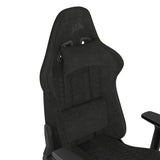 Silla Corsair Gaming Tc100 Relaxed Leatherette Fabric Negra Cf-9010051-Ww