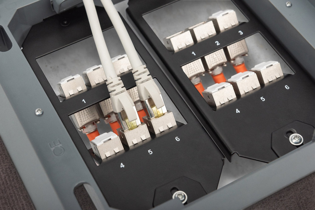 Digitus Depósito Subterráneo De Niveles Para Módulos Keystone