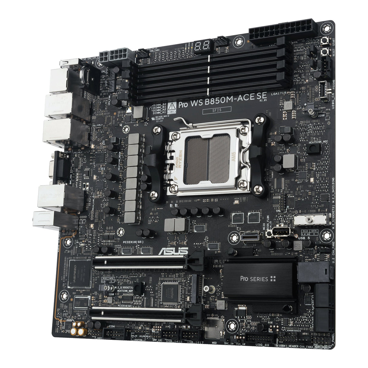 EAN 4711636258753 - ASUS PRO WS B850M-ACE SE AMD B850 Zócalo AM5 micro ATX imagen 8