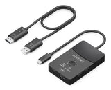 EAN 8435739903292 - AISENS ASWL-H2KDC30M05-BK base para portátil y replicador de puertos Inalámbrico y alámbrico USB 3.2 Gen  imagen 2