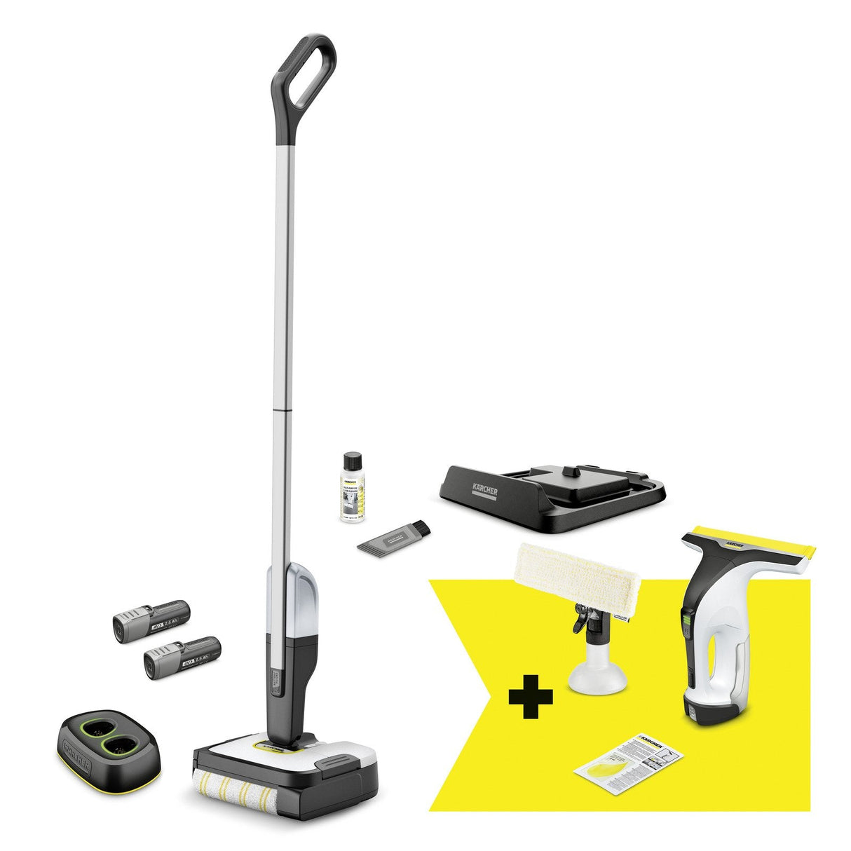 Floor Cleaner Fc 2-4 Duo +Wv/4-4 Bundle 9.791-983.0 Karcher