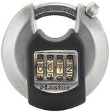 Master Lock Disc Combination Lock Stainless Steel M40eurdnum