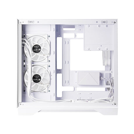 EAN 753263079145 - Chieftec GM-30W-TG-OP carcasa de ordenador Cubo Blanco imagen 5