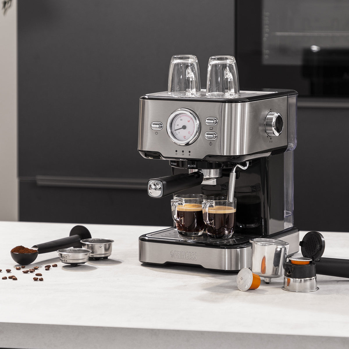 EAN 8713016094261 - Princess 249412 Manual Máquina espresso 1,5 L imagen 15