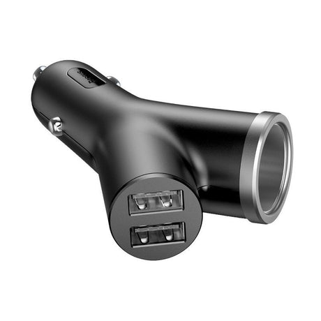 EAN 6953156280250 - Baseus CCALL-YX01 cargador de dispositivo móvil Universal Negro Encendedor de cigarrillos Auto imagen 3