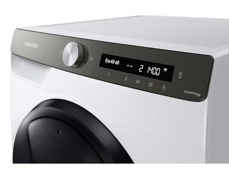 EAN 8806090607141 - Samsung WD80T554ABT lavadora-secadora Independiente Carga frontal Blanco imagen 8
