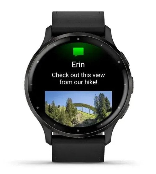 Garmin Venu 3 - 45 Mm - Pizarra Stainless Steel Negro Case