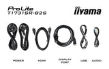 Monitor Iiyama  17" T1731sr-B2s 5:4 Hdmi+Dp Vga