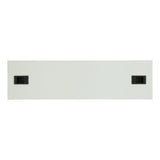 4u 19" Snap Locking Blank  Panel White