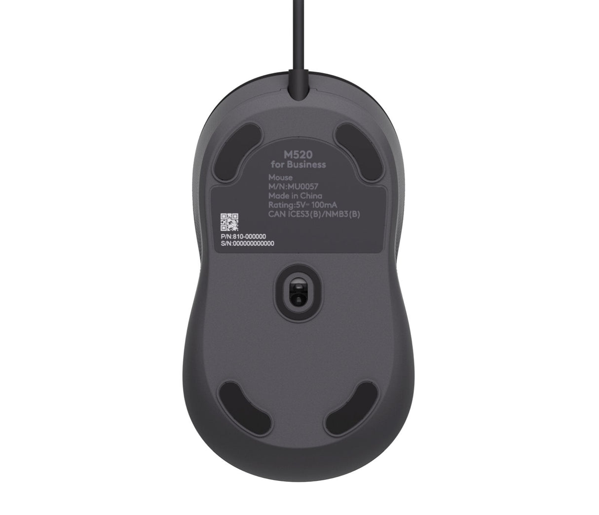 Logitech M520 For Business Graphite