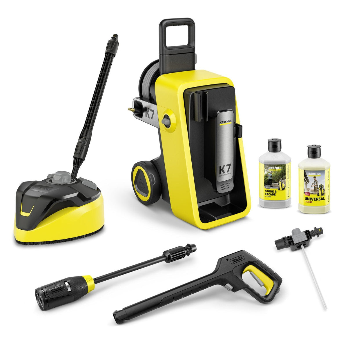 Hidrolimpiadora Kärcher K 7 Comfort Premium Home Vertical 600 L/H 3000 W Amarillo