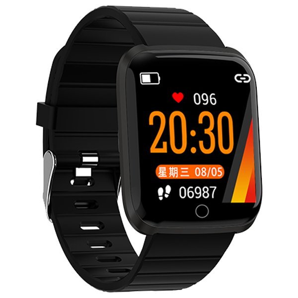 Pulsera Reloj Deportiva Denver Sw - 152 - Smartwatch -  Ip67 -  1.3pulgadas -  Bluetooth - Negro