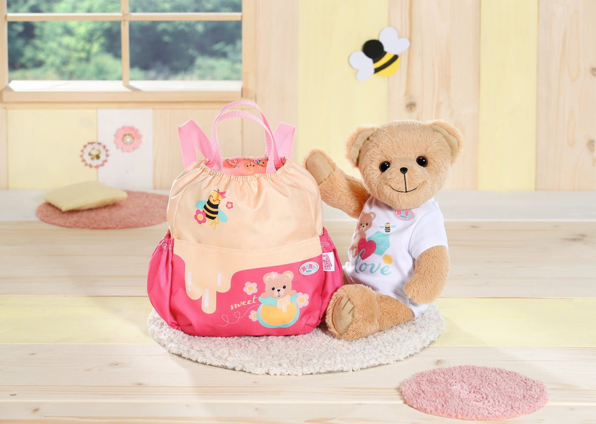 Mochila De Osito Baby Born® De Zapf Creation (Amarillo) 834831