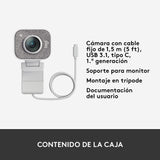 EAN 5099206087682 - Logitech 960-001297 cámara web 1920 x 1080 Pixeles USB 3.2 Gen 1 (3.1 Gen 1) Blanco imagen 15