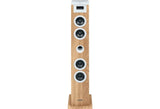EAN 3499550388886 - Thomson DS121CD sistema de audio para el hogar Torre de sonido para uso doméstico 10 W Blanco, Madera imagen 1