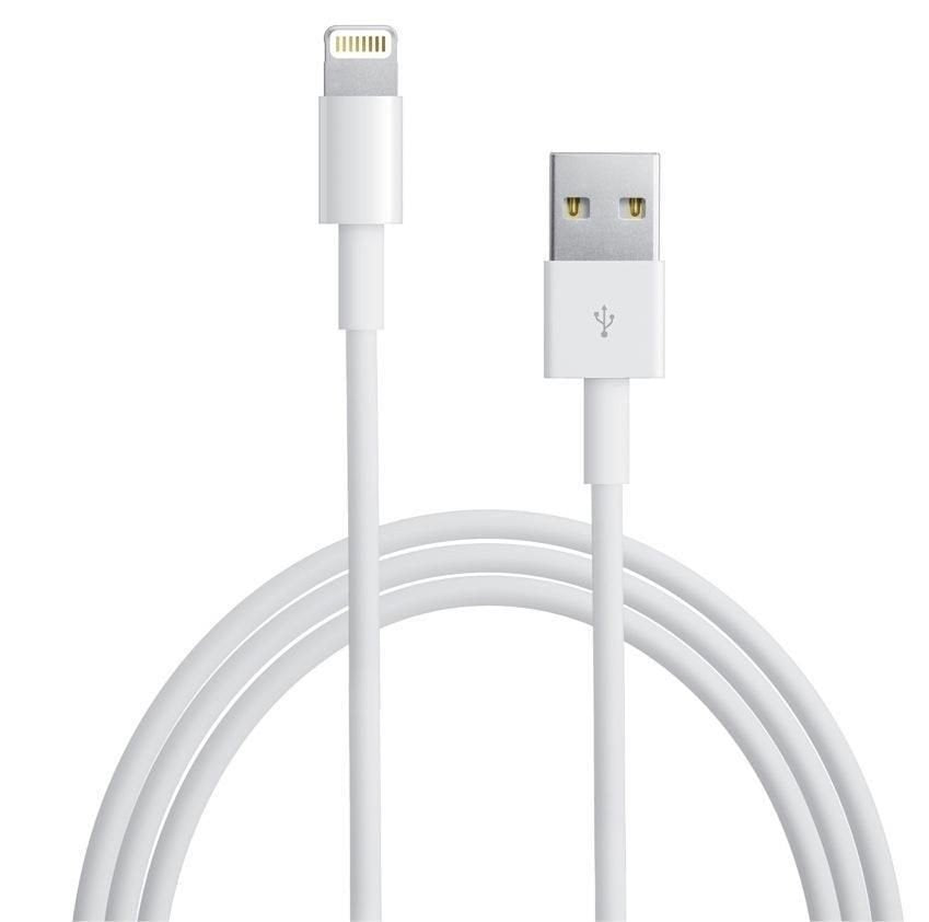 Techly Usb2.0. Cable Lightning, 1 M, Blanco, Blister