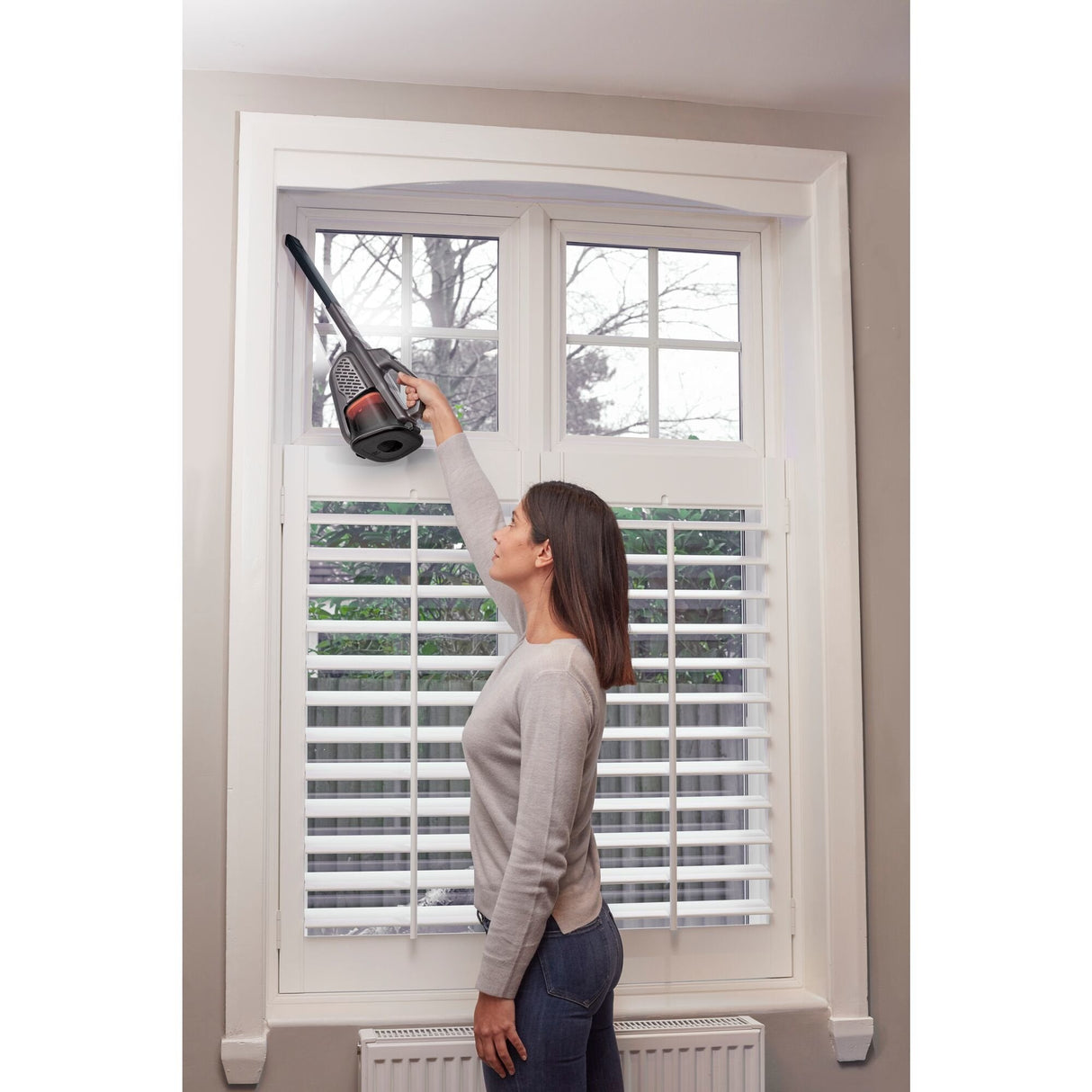 EAN 5035048712764 - Black & Decker BHHV520JF-QW aspiradora de mano Negro, Plata, Titanio Sin bolsa imagen 26