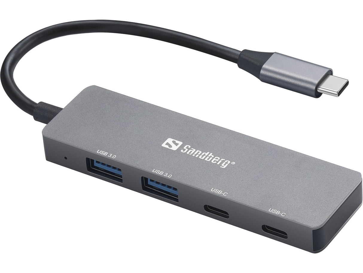 Usb-C To 2xusb-A+2xusb-C Hub - Warranty: 60m