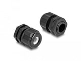 Delock Ex Prensaestopas M16 Negro 2 Piezas