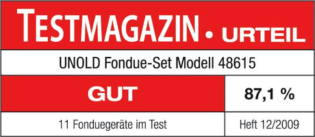 EAN 4011689486159 - Unold 48615 fondue, gourmet y wok 800 L 6 personas(s) imagen 6