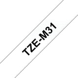 EAN 4977766691383 - Brother TZE-M31 cinta para impresora de etiquetas Negro sobre transparente imagen 1