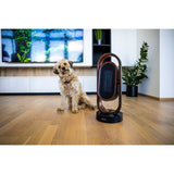 Ventilador Lauben Lbhfmsfn180ba Negro, Marrón