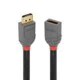 Lindy Displayport 1.4 Cable De Extensión 2m, Línea Anthra