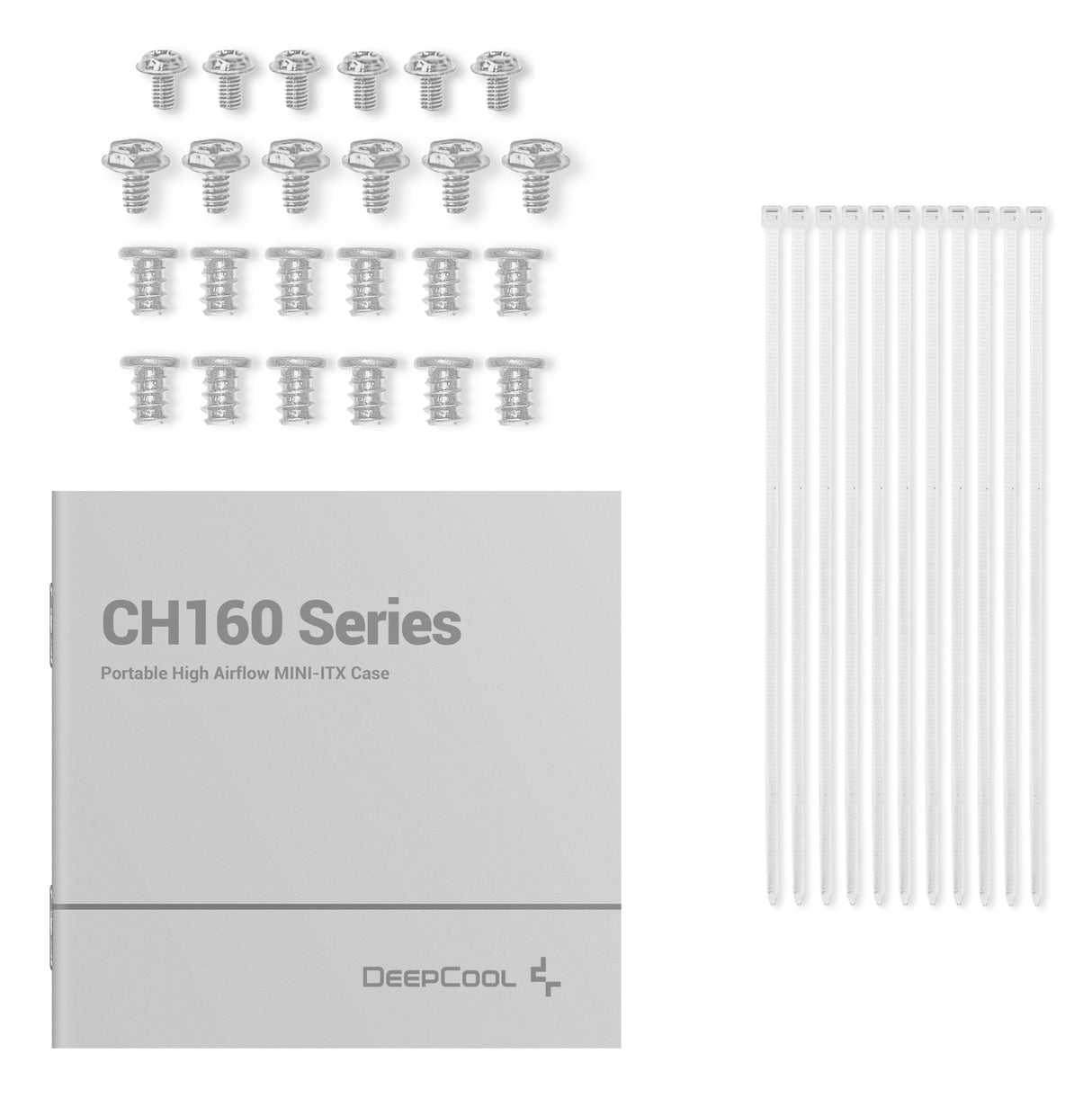 Caja Pc  Micro-Atx Semitorre Deepcool Ch160 Wh Blanca R-Ch160-Whngi0-G-1
