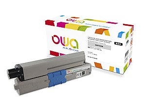 Owa Toner Compatible Con Oki 44973508 Negro (7.000 S.) Mit Chip