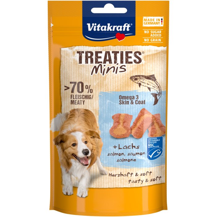 Premio Para Perro Svitakraft Treaties Minis Salmon  48g