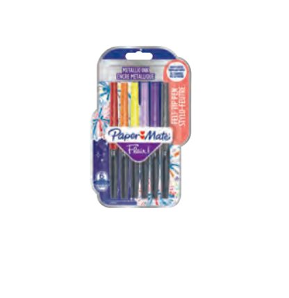 EAN 3026981373619 - Papermate Flair Metallic rotulador Medio Colores surtidos 6 pieza(s) imagen 4