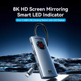 Docking Usb Tipo-C Vention Tqxhb 2xusb 1xusb Tipo-C 1xhdmi 1xusb Tipo-C Pd Gris