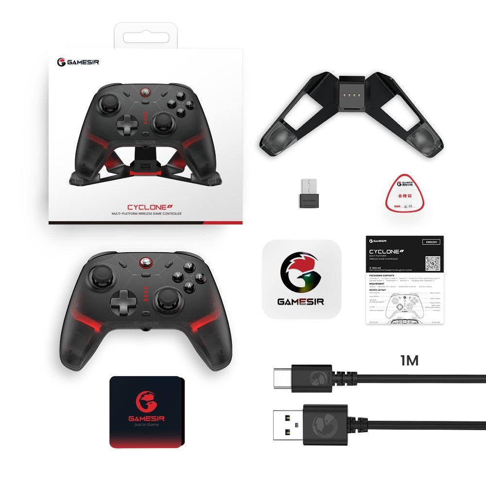 Gamesir Controller Cyclone 2 Tri-Mode Connect Negro Switch