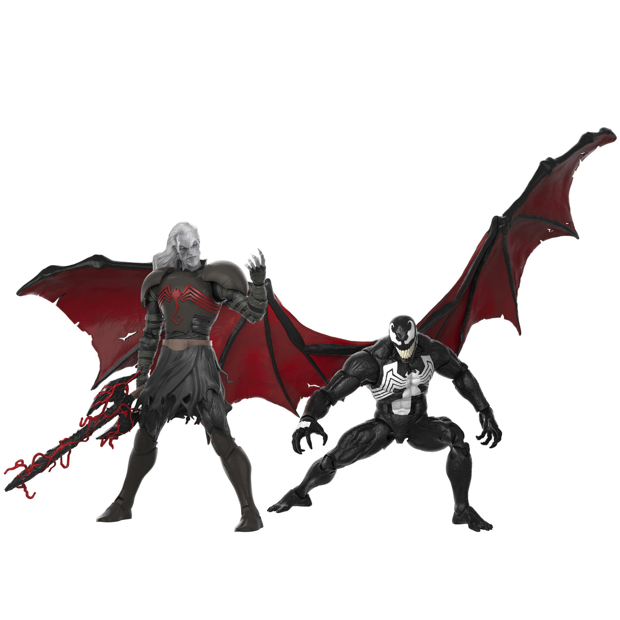 Set 2 Figuras Mavel Knull Y Venom King In Black Marvel Legends 15cm