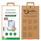 4smarts 360° Premium Protection Set Para Apple Iphone 16 Pro Magsafe-Kompatibel
