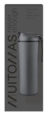 Never Fall Down Wbottle 450ml Bk